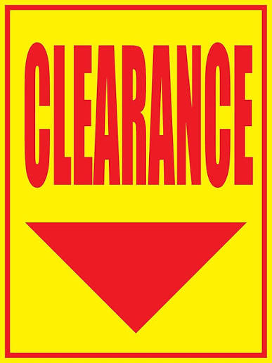 Summer Clearance !