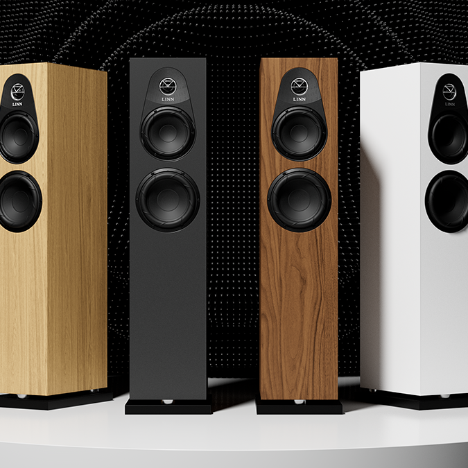 Linn Majik System One, Streamer amplifier loudspeakers and turntable option.