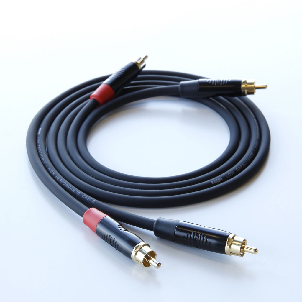 Couple 3 RCA interconnect (pair)