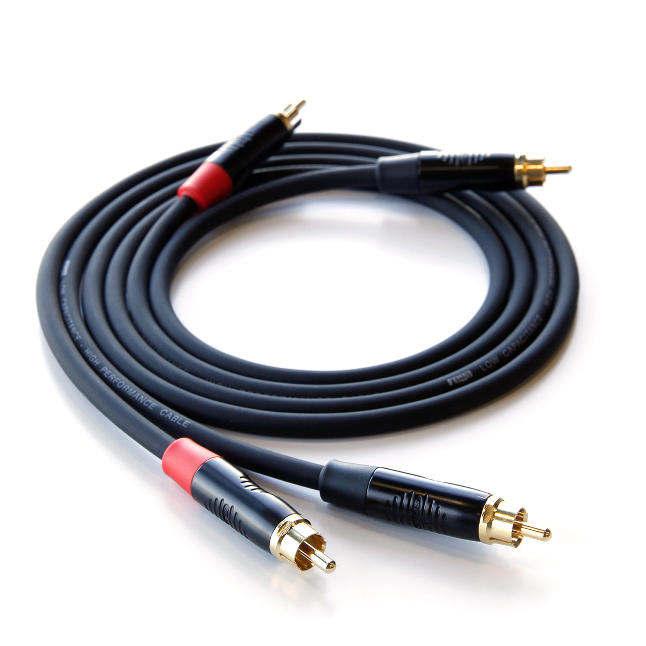 Couple 3 RCA interconnect (pair)